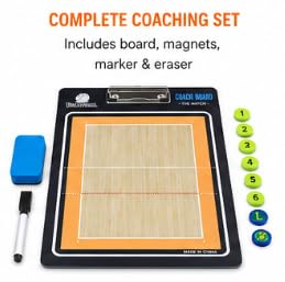 Volleyball Coaching Board Magnetic Dry Erase Tactical Clipboard