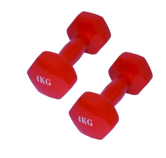 AL FALAH Vinyl Dumbbell Set Available in 1 KG, 2 KG, 3 KG, 4 KG & 5 KG