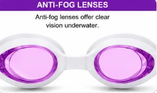 Al Falah Swimming Goggles with Protective Case