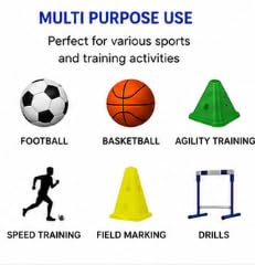 Triangle Training Cones 32CM for Sports Agility Drills