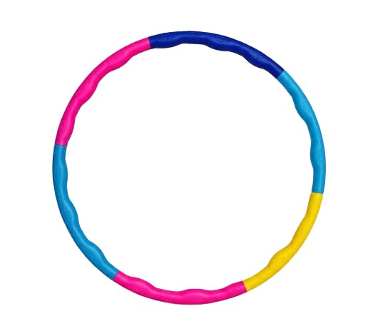Kids Hula Hoop Set 6 Pcs, 60 cm Snap-Together Design