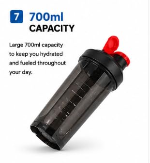 FALAH Shaker Bottle 700ml for Gym, Sports & Fitness