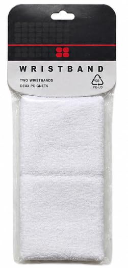 Sports Wristbands, Black and White