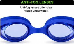 Al Falah Swimming Goggles with Protective Case
