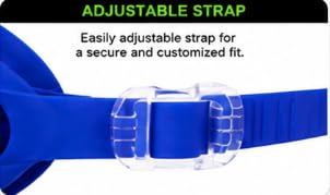 Al Falah Swimming Goggles with Protective Case