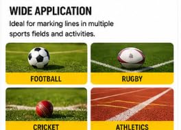 CBF Sports Equipment Field Line Marking Tape Set 100m Yellow