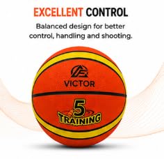 Training Basketball for Indoor & Outdoor Play, Durable Non-Slip Grip