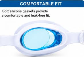 Al Falah Swimming Goggles with Protective Case