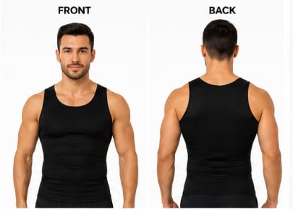 Sweat Shaper Men's Compression Tank Top for Workouts XL