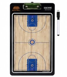 Basketball Coaching Tactical Board with Full Court Design