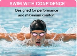 Al Falah Swimming Goggles with Protective Case