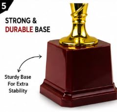 Gold Trophy Cup Award, YG-157, Pack of 12