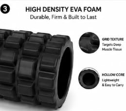 AL FALAH EVA Foam Roller 45CM & 35CM for Muscle Recovery
