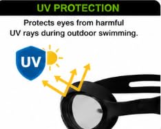 Al Falah Swimming Goggles with Protective Case