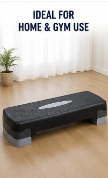 Falah Aerobic Step Platform Adjustable Fitness Stepper for Home Gym