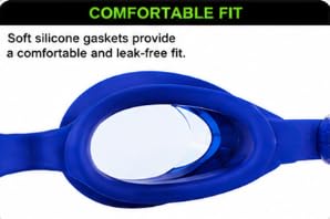 Al Falah Swimming Goggles with Protective Case