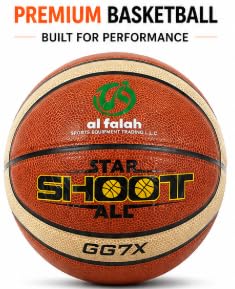 AL FALAH TPU Leather Basketball for Indoor & Outdoor