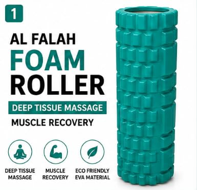 AL FALAH EVA Foam Roller 45CM & 35CM for Muscle Recovery