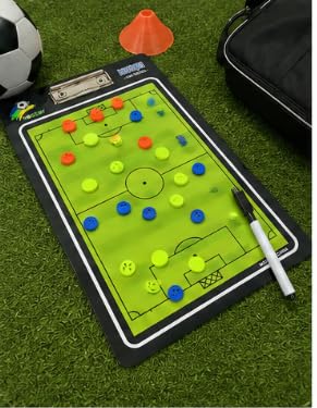 Football Tactics Coaching Board with Magnetic Player Markers