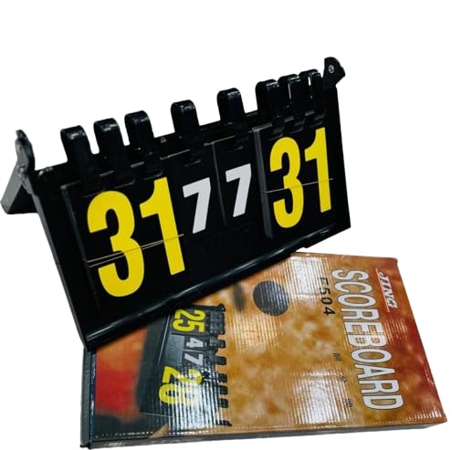 Portable Flip Scoreboard Tabletop with Foldable Stand