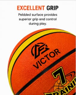 Training Basketball for Indoor & Outdoor Play, Durable Non-Slip Grip