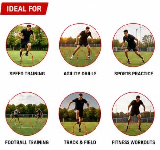 Arch Bend Agility Hurdle for Football, Soccer & Fitness