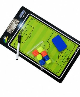 Football Tactics Coaching Board with Magnetic Player Markers