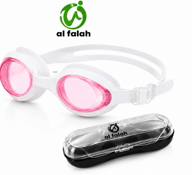 Al Falah Swimming Goggles with Protective Case