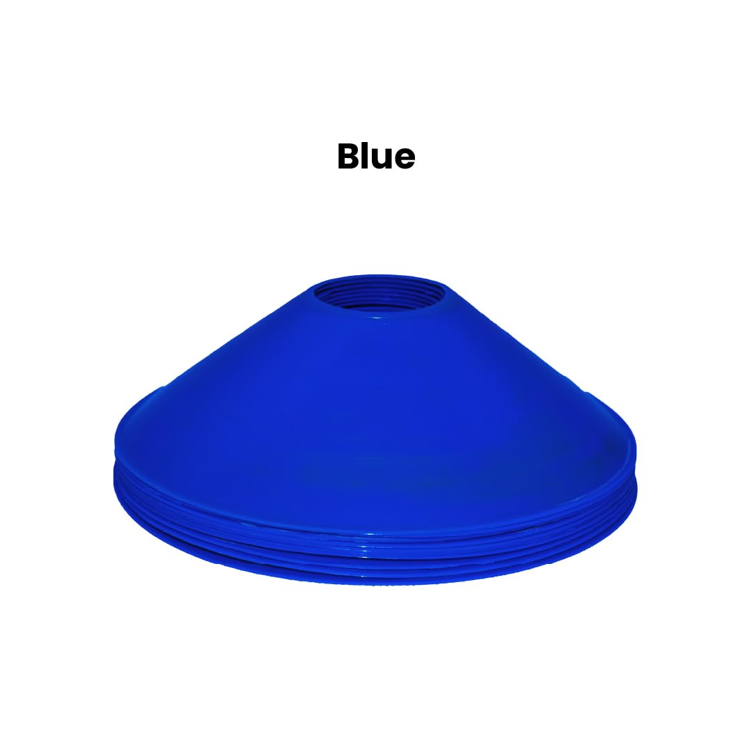 Training Cone, Football Training, Marking Cones, Sports Cones Marking Cones, Training Accessories Marking Discs, for Football Pulleys, 50 Pieces