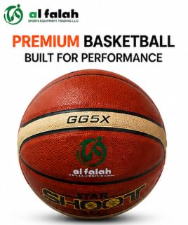 AL FALAH TPU Leather Basketball for Indoor & Outdoor