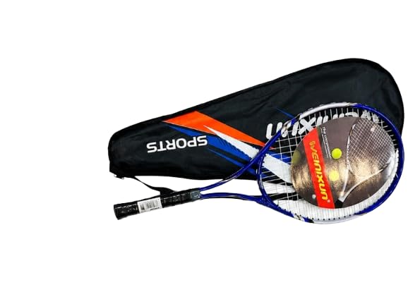 Venixun Sports Tennis Racket with Carry Bag, Blue