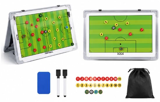 Soccer Coaching Board Magnetic Coach Board 45.5 x 30.5 cm