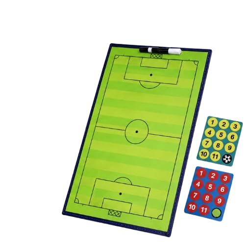 Football Tactics Coaching Board with Magnetic Player Markers