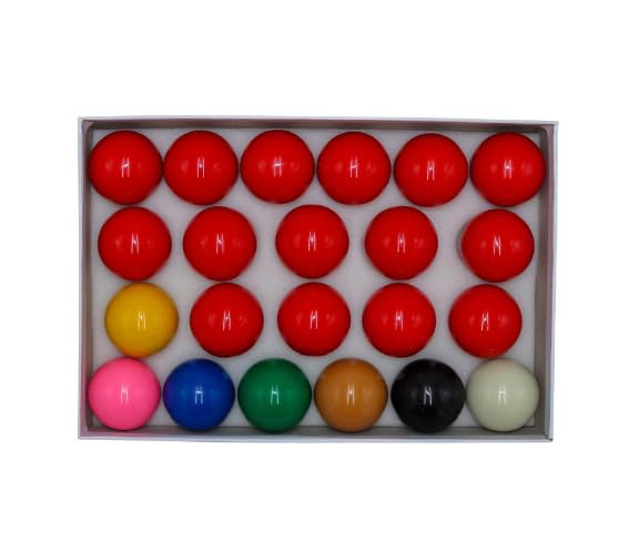 Al Falah 22-Piece Snooker Half Ball Training Set with Resin Balls