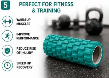AL FALAH EVA Foam Roller 45CM & 35CM for Muscle Recovery