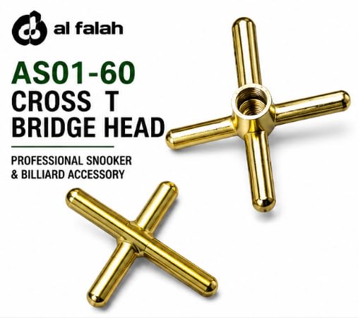 Al Falah AS01-60 Cross T Bridge Head for Snooker & Billiards