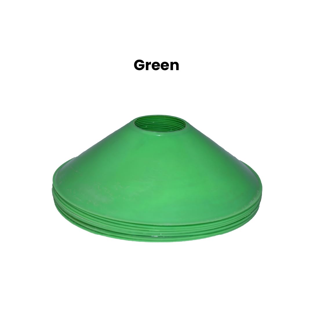 Training Cone, Football Training, Marking Cones, Sports Cones Marking Cones, Training Accessories Marking Discs, for Football Pulleys, 50 Pieces