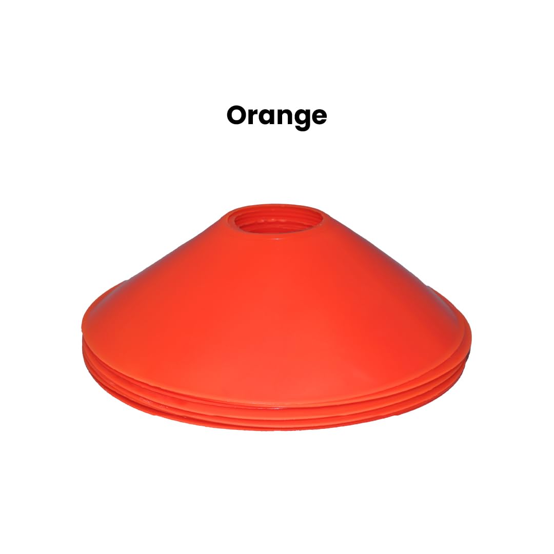 Training Cone, Football Training, Marking Cones, Sports Cones Marking Cones, Training Accessories Marking Discs, for Football Pulleys, 50 Pieces