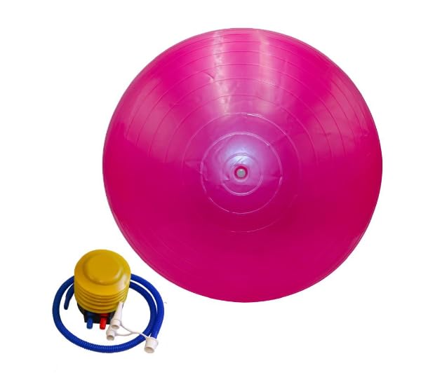 AL FALAH Anti-Burst Exercise Gym Ball with Foot Pump