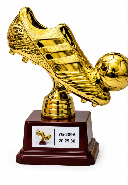 Soccer Trophy Gold Finish YG-209A Football Award