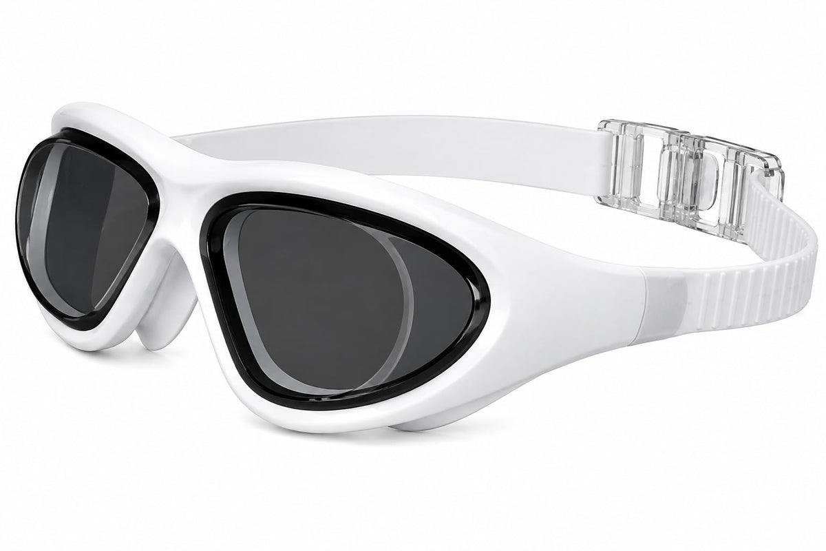 AL FALAH Swimming Goggles for Men & Women, Adult Swim Goggles, Comfortable Anti-Fog Swimming Goggles with Adjustable Strap for Pool, Training & Swimming