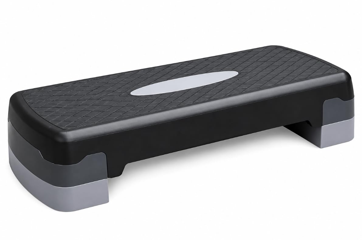 Falah Aerobic Step Platform Adjustable Fitness Stepper for Home Gym