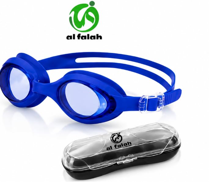 Al Falah Swimming Goggles with Protective Case