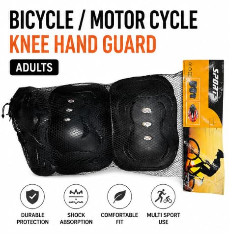 Adult Protective Gear Set Knee Elbow Pads & Wrist Guards
