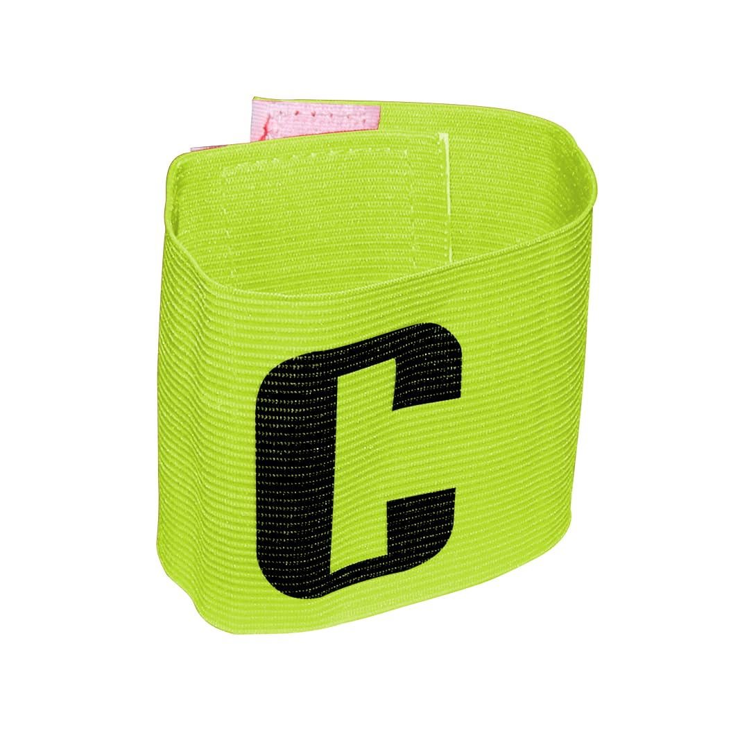 Soccer Captain Armband, Red and Blue, 2-Pack