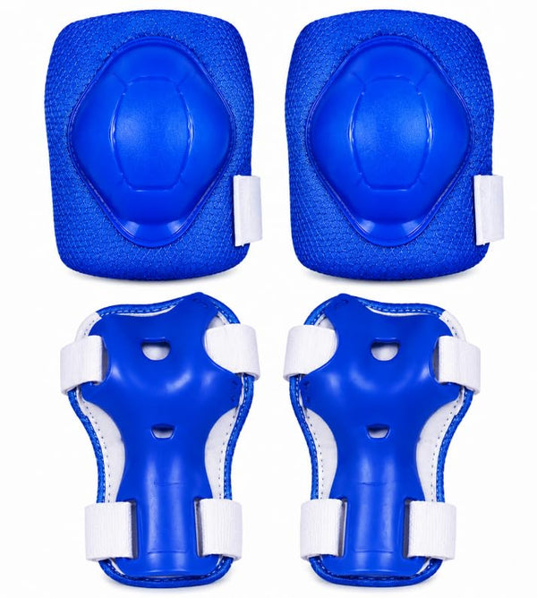 Kids Cycle Knee and Hand Guard Set, Safe and Durable Red