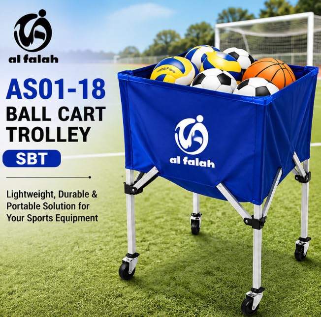 Al Falah AS01-18 Ball Cart Trolley with Carry Bag