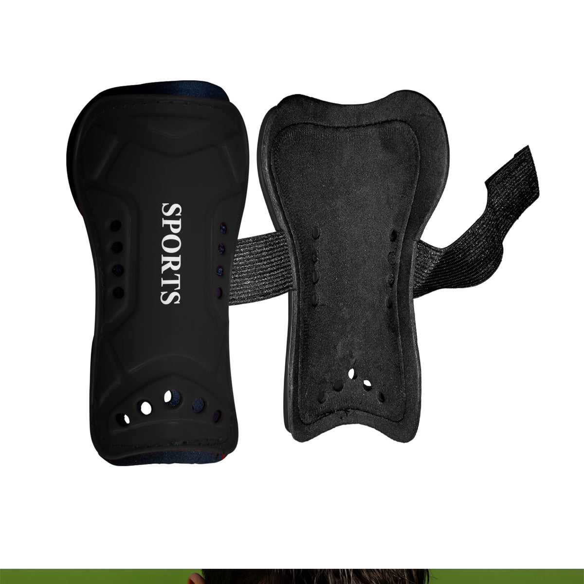Sports Shin Guards, Protective Soccer Equipment 1 PAIR