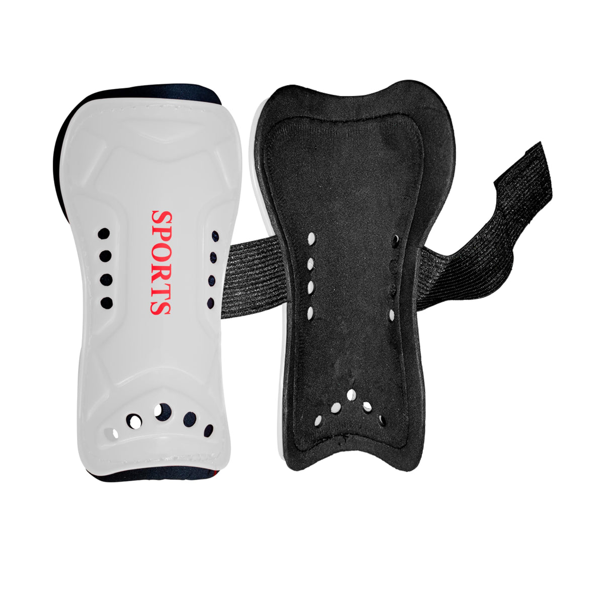Sports Shin Guards, Protective Soccer Equipment 1 PAIR